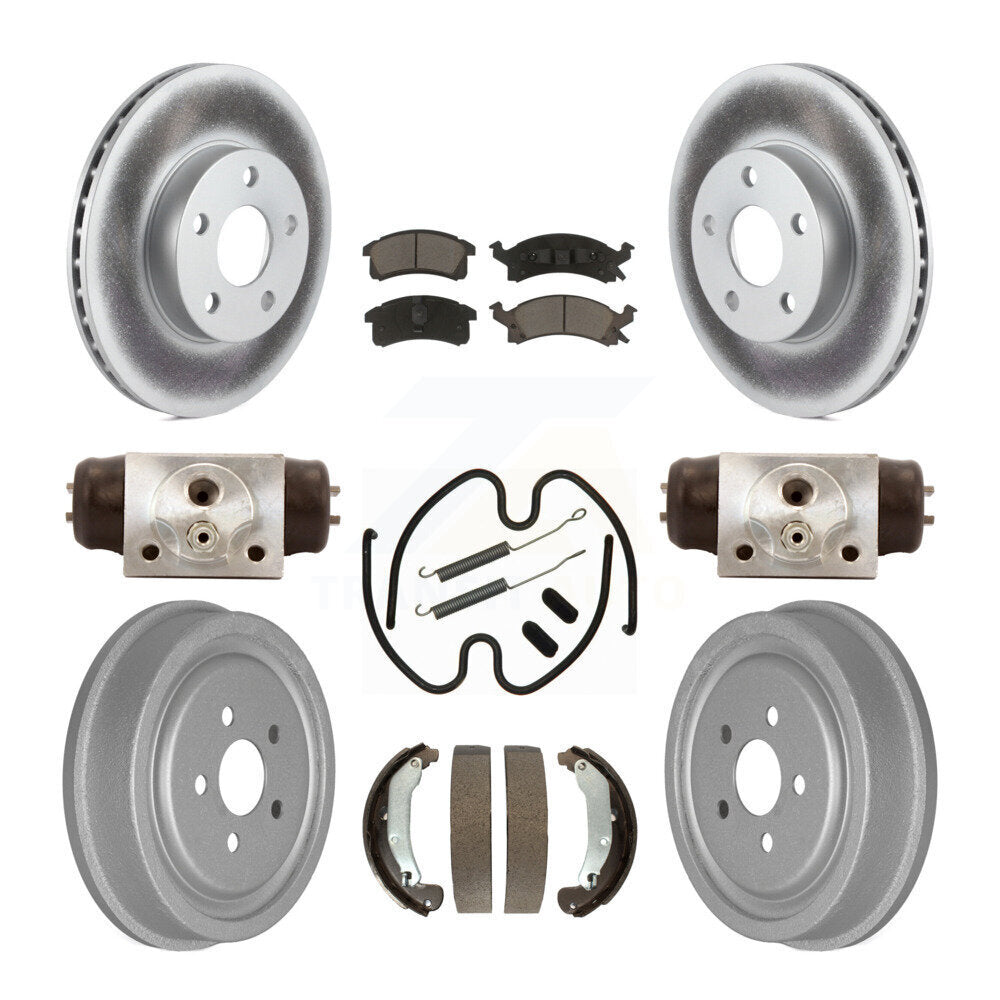Transit Auto KGC-102222 Disc Brake Kit for 2003-2005 Chevrolet Cavalier, Pontiac Sunfire - Front and Rear