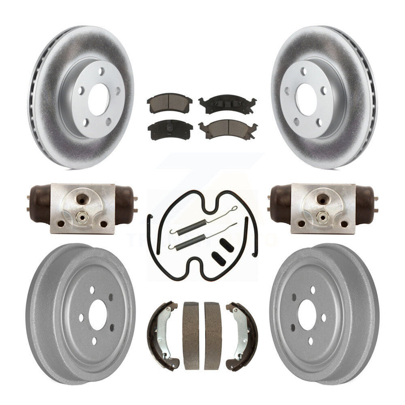 Transit Auto KGC-102222 Disc Brake Kit for 2003-2005 Chevrolet Cavalier, Pontiac Sunfire - Front and Rear