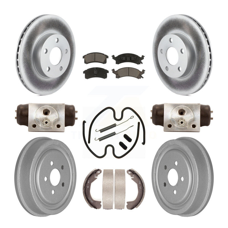 Transit Auto KGC-102223 Disc Brake Kit for 2003 Chevrolet Cavalier - Front and Rear