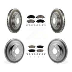 Transit Auto KGC-102229 Disc Brake Kit for 2018-2022 Mitsubishi Eclipse Cross - Front and Rear