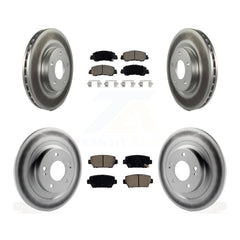 Transit Auto KGC-102230 Disc Brake Kit for 2018-2022 Mitsubishi Eclipse Cross - Front and Rear