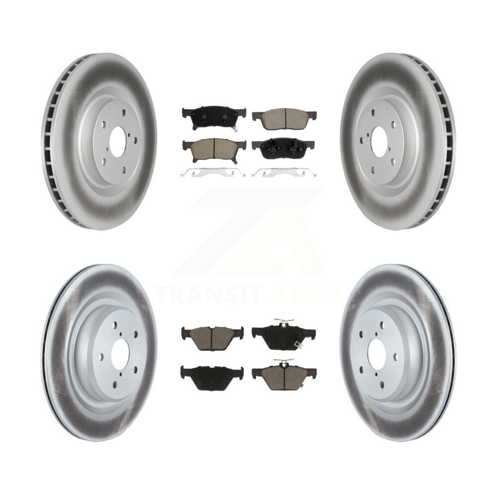 Transit Auto KGC-102231 Disc Brake Kit for 2019-2024 Subaru Ascent - Front and Rear