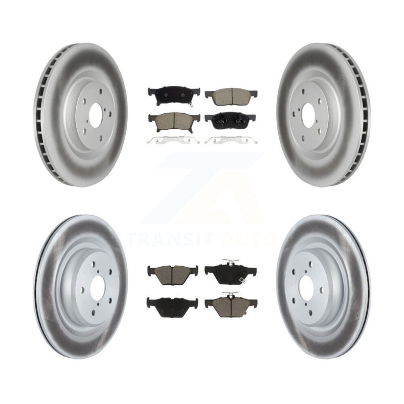 Transit Auto KGC-102231 Disc Brake Kit for 2019-2024 Subaru Ascent - Front and Rear