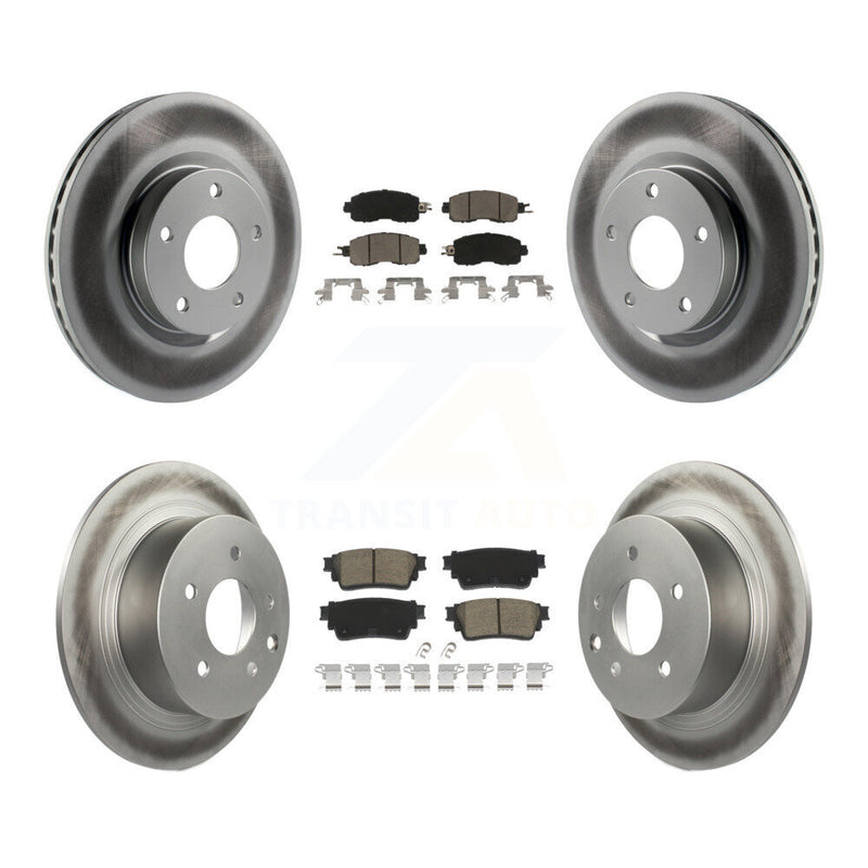 Transit Auto KGC-102233 Disc Brake Kit for 2019-2020 Nissan Altima - Front and Rear
