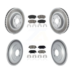 Transit Auto KGC-102235 Disc Brake Kit for 2017-2022 Kia Sportage - Front and Rear