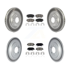 Transit Auto KGC-102236 Disc Brake Kit for 2017-2022 Hyundai Tucson, Kia Sportage - Front and Rear