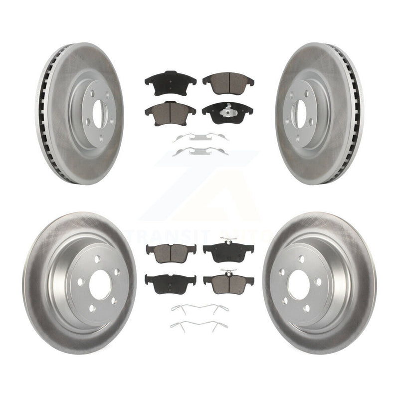 Transit Auto KGC-102251 Disc Brake Kit for 2019-2020 Ford SSV Plug-In Hybrid - Front and Rear