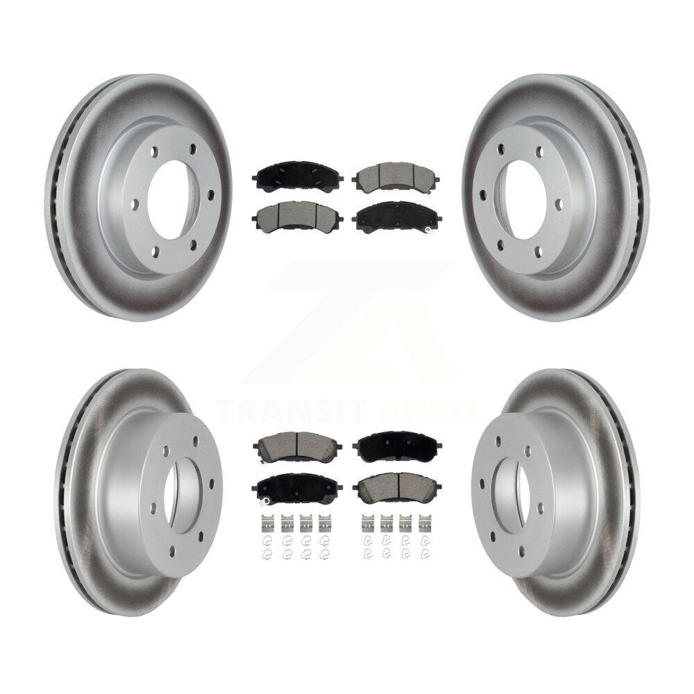 Transit Auto KGC-102252 Disc Brake Kit for 2019-2023 Ford Ranger - Front and Rear
