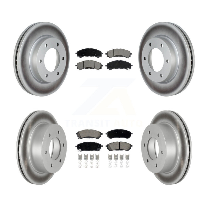 Transit Auto KGC-102252 Disc Brake Kit for 2019-2023 Ford Ranger - Front and Rear