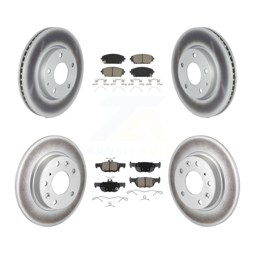 Transit Auto KGC-102253 Disc Brake Kit for 2019-2023 Mazda 3, Mazda 3 Sport - Front and Rear