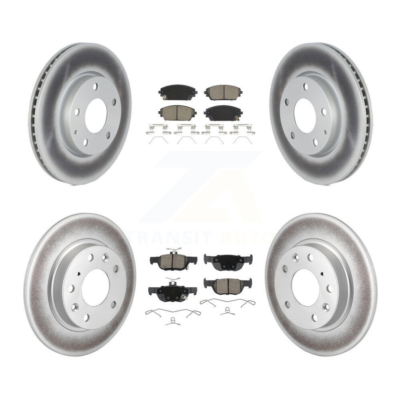 Transit Auto KGC-102253 Disc Brake Kit for 2019-2023 Mazda 3, Mazda 3 Sport - Front and Rear