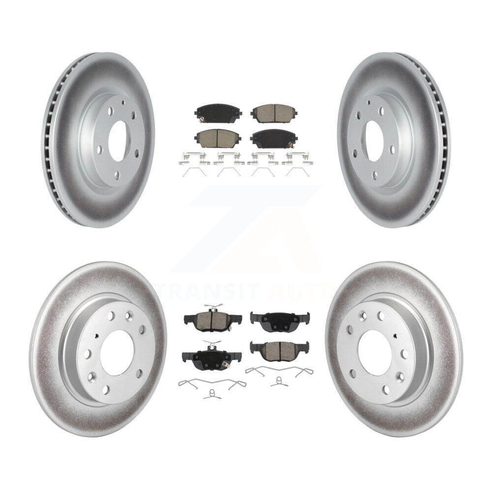 Transit Auto KGC-102254 Disc Brake Kit for 2019-2023 Mazda 3, Mazda 3 Sport - Front and Rear