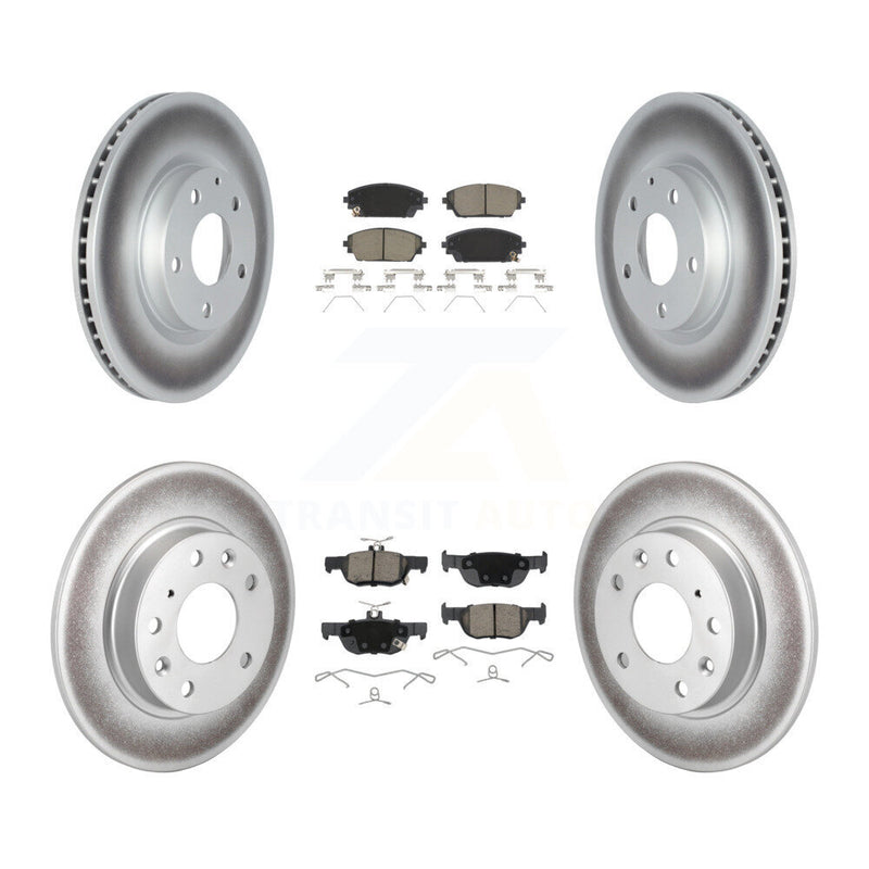 Transit Auto KGC-102254 Disc Brake Kit for 2019-2023 Mazda 3, Mazda 3 Sport - Front and Rear