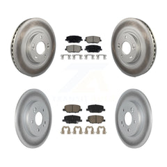 Transit Auto KGC-102255 Disc Brake Kit for 2019-2020 Hyundai Santa Fe - Front and Rear