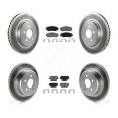 Transit Auto KGC-102259 Disc Brake Kit for 2015-2018 Dodge Charger - Front and Rear