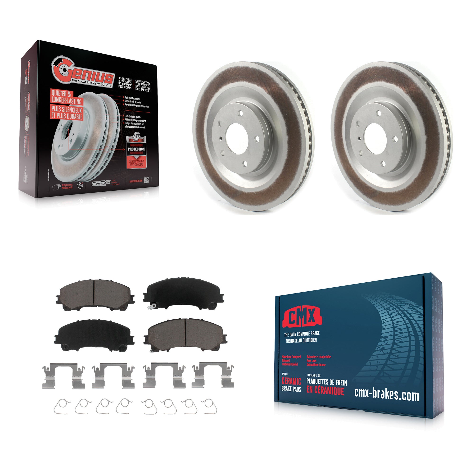 Transit Auto KGC-102267 Disc Brake Kit for 2019-2023 INFINITI QX55, INFINITI QX50 - Front
