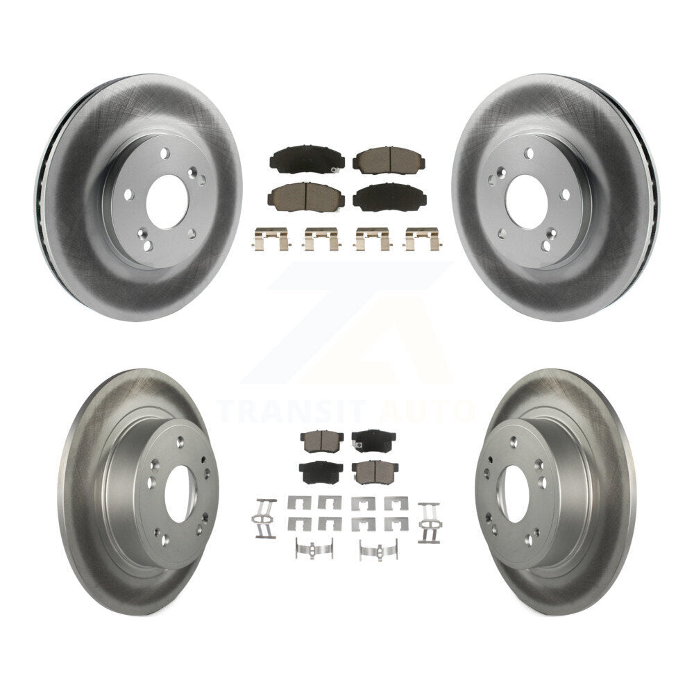 Transit Auto KGC-102274 Disc Brake Kit for 2006-2007 Honda Accord - Front and Rear