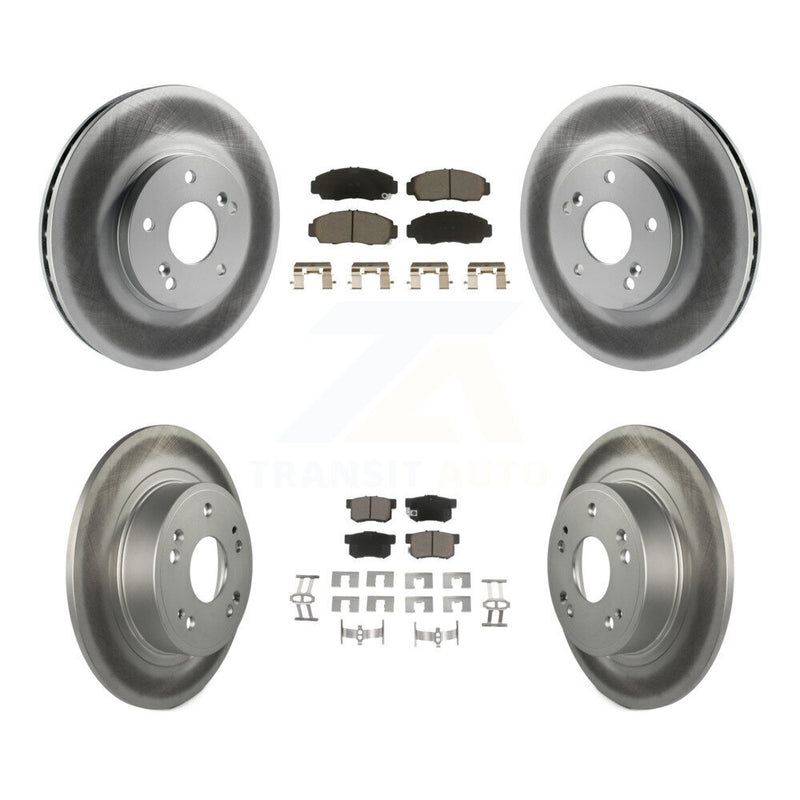 Transit Auto KGC-102274 Disc Brake Kit for 2006-2007 Honda Accord - Front and Rear