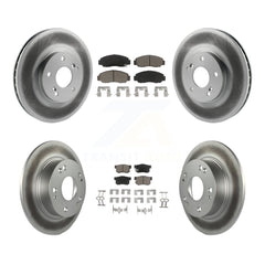 Transit Auto KGC-102276 Disc Brake Kit for 2005-2007 Honda Accord - Front and Rear