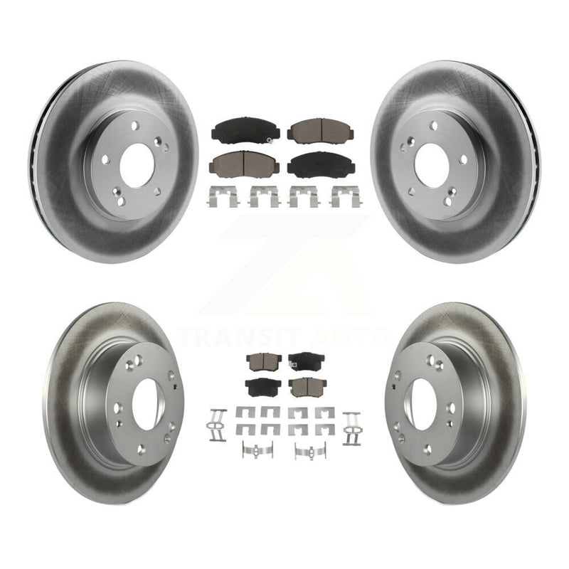 Transit Auto KGC-102276 Disc Brake Kit for 2005-2007 Honda Accord - Front and Rear