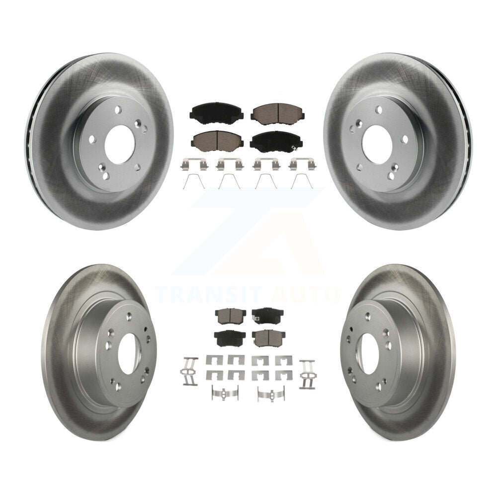 Transit Auto KGC-102277 Disc Brake Kit for 2005 Honda Accord - Front and Rear