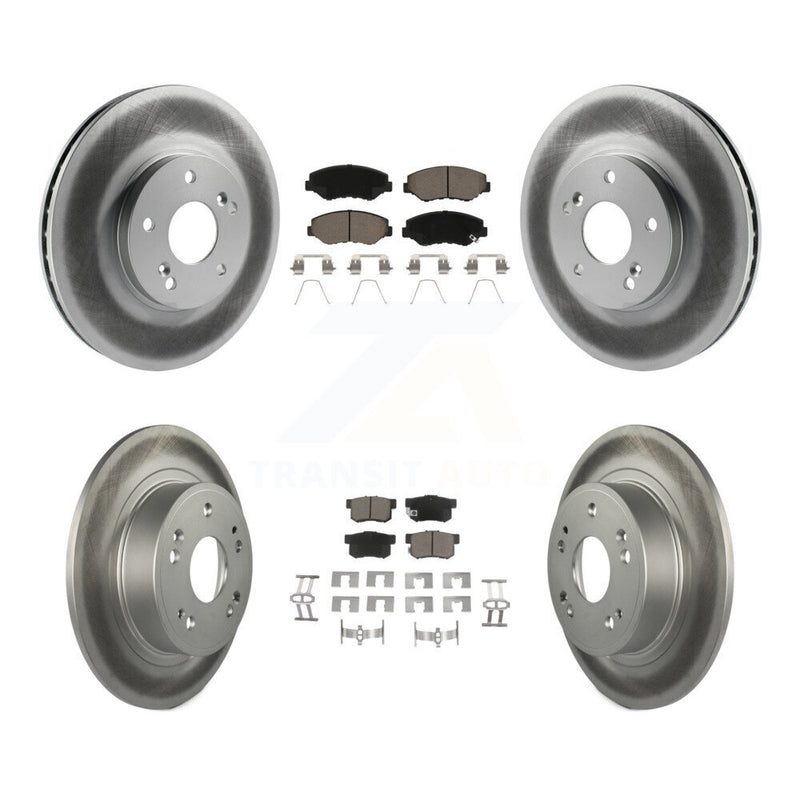 Transit Auto KGC-102277 Disc Brake Kit for 2005 Honda Accord - Front and Rear