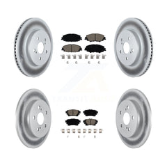 Transit Auto KGC-102278 Disc Brake Kit for 2019-2024 Toyota Corolla - Front and Rear