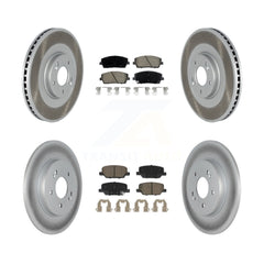 Transit Auto KGC-102280 Disc Brake Kit for 2020-2024 Hyundai Palisade, Kia Telluride - Front and Rear