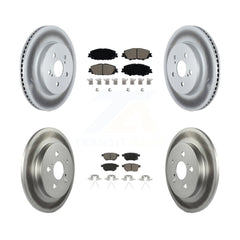 Transit Auto KGC-102282 Disc Brake Kit for 2020-2022 Toyota Corolla, Toyota Prius Prime - Front and Rear
