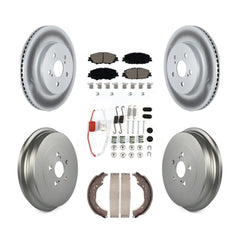 Transit Auto KGC-102283 Disc Brake Kit for 2019 Toyota Corolla - Front and Rear