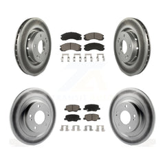 Transit Auto KGC-102285 Disc Brake Kit for 2018-2020 Mitsubishi Outlander PHEV - Front and Rear