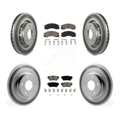 Transit Auto KGC-102286 Disc Brake Kit for 2018-2022 Mitsubishi Outlander PHEV - Front and Rear