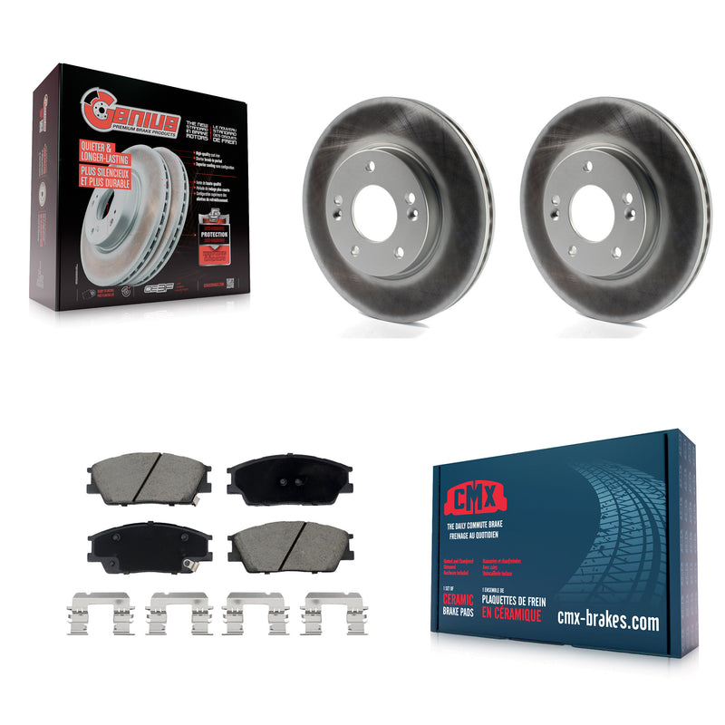 Transit Auto KGC-102299 Disc Brake Kit for 2020-2023 Kia Soul, Hyundai Venue - Front