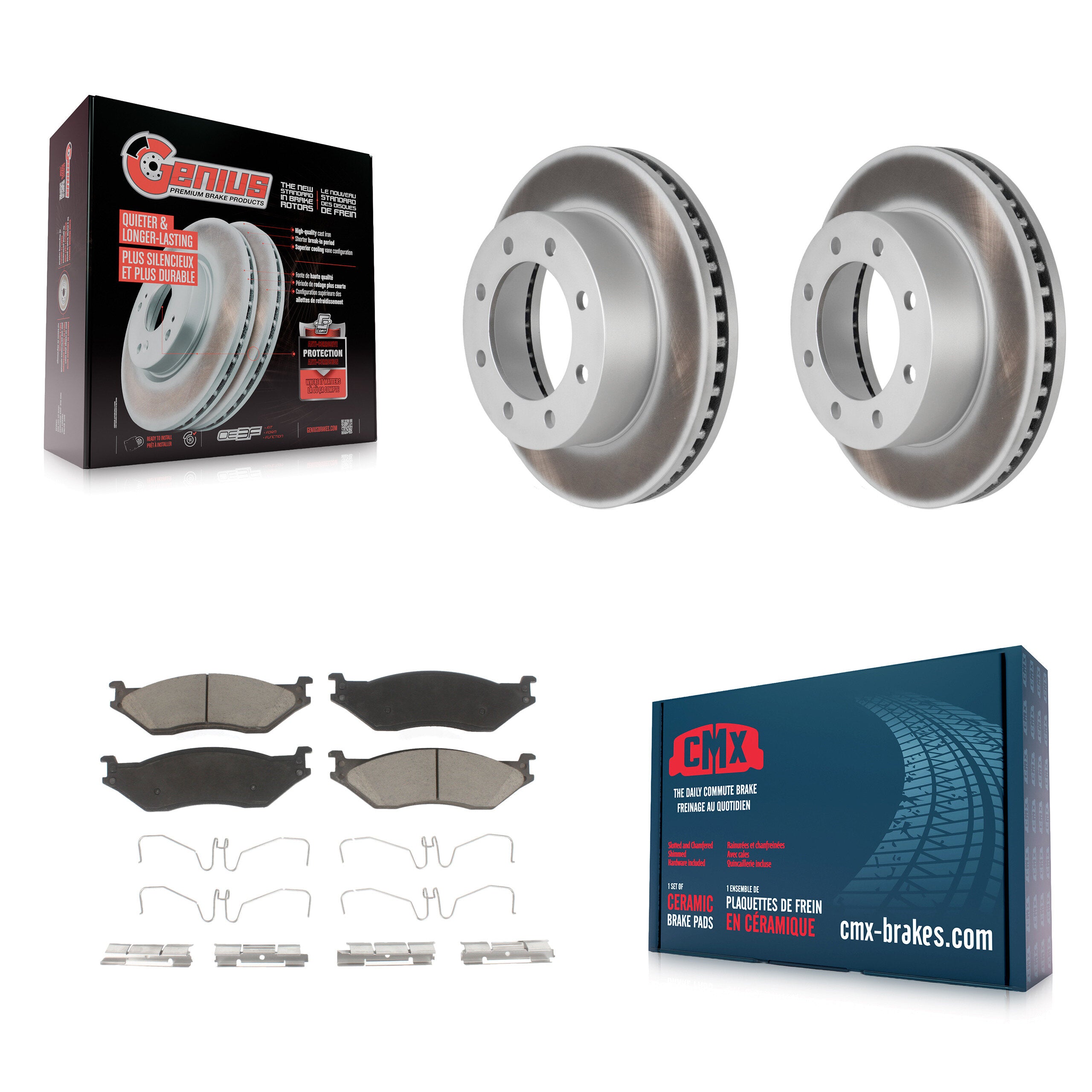 Transit Auto KGC-102301 Disc Brake Kit for 2005-2009 Ford F-450 Super Duty - Front