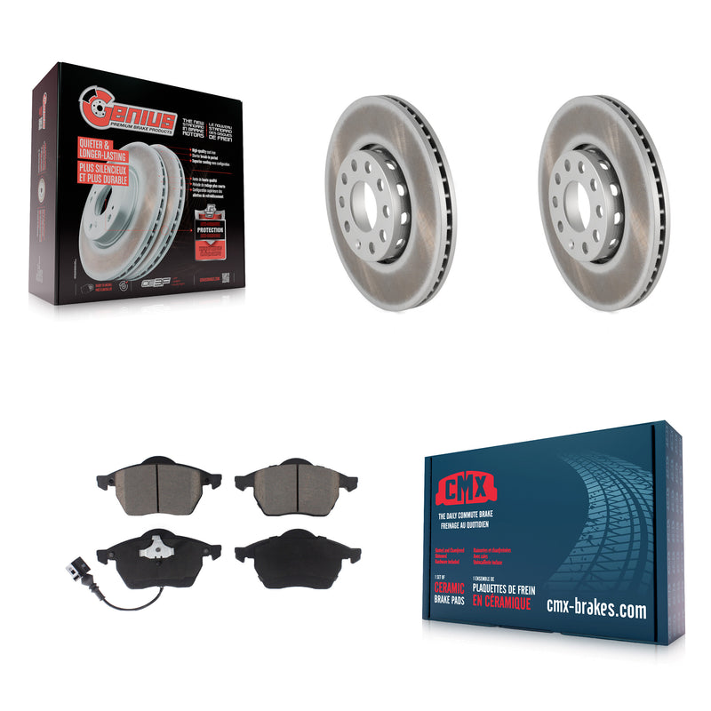 Transit Auto KGC-102303 Disc Brake Kit for 1992-1999 Audi A6 Quattro, Audi 100 Quattro - Front