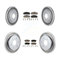 Transit Auto KGC-102307 Disc Brake Kit for 2017-2019 Nissan Armada - Front and Rear
