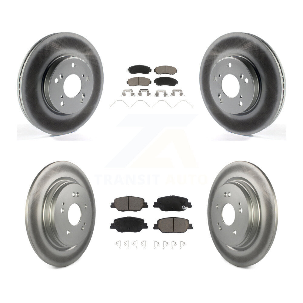Transit Auto KGC-102308 Disc Brake Kit for 2020 Honda CR-V - Front and Rear