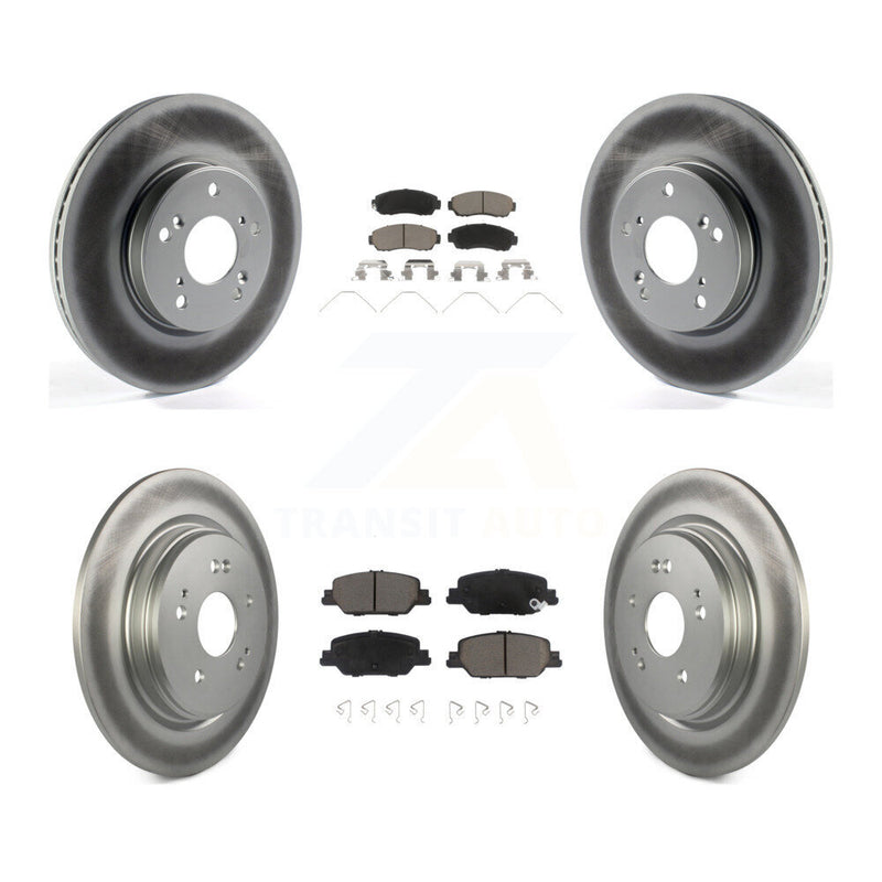 Transit Auto KGC-102308 Disc Brake Kit for 2020 Honda CR-V - Front and Rear