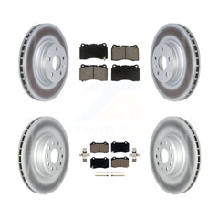 Transit Auto KGC-102309 Disc Brake Kit for 2017-2019 Tesla S, Tesla X - Front and Rear