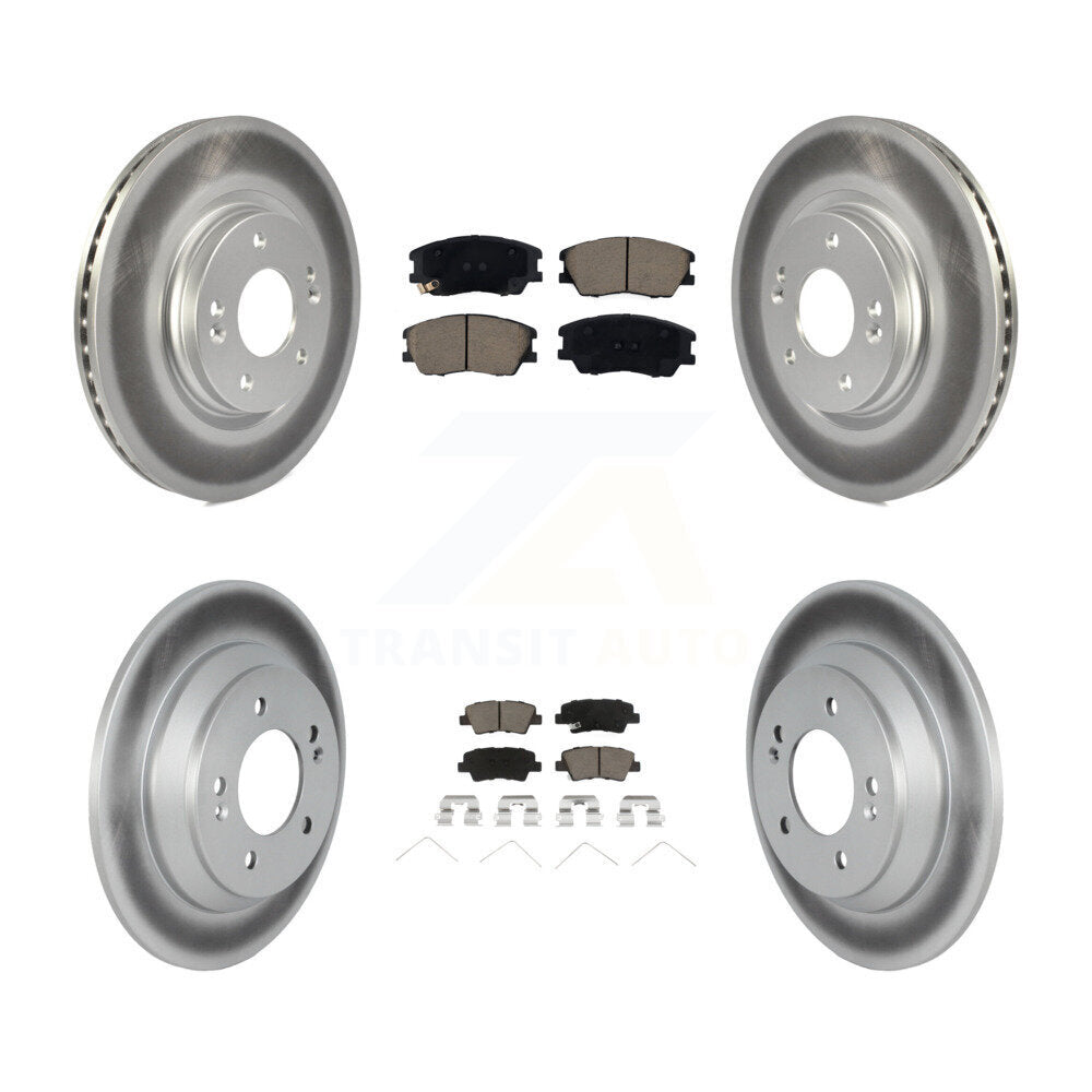 Transit Auto KGC-102310 Disc Brake Kit for 2020-2022 Kia Soul - Front and Rear