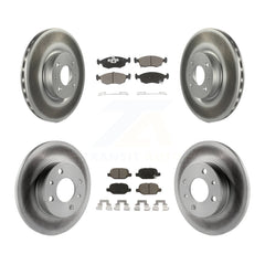 Transit Auto KGC-102312 Disc Brake Kit for 2018-2019 Fiat 500 - Front and Rear
