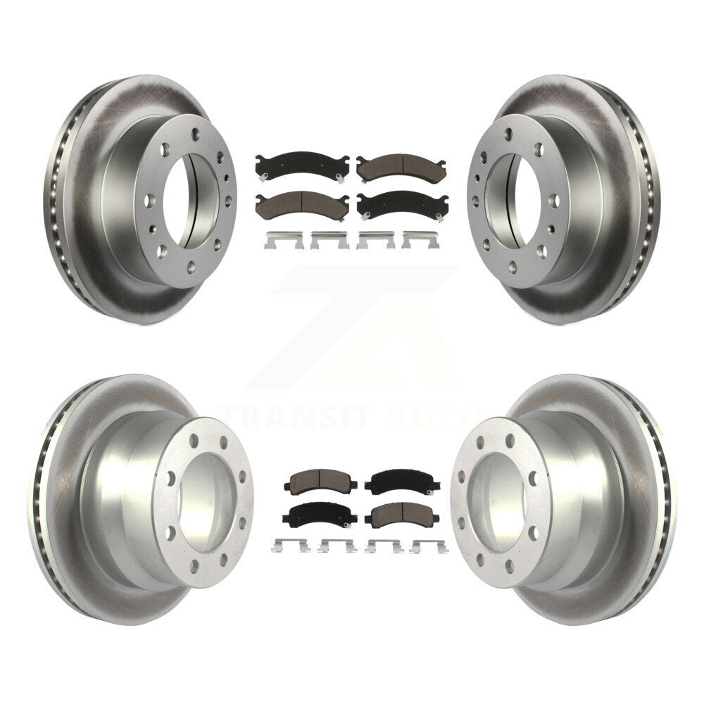 Transit Auto KGC-102315 Disc Brake Kit for 2016 Chevrolet Express 4500 - Front and Rear