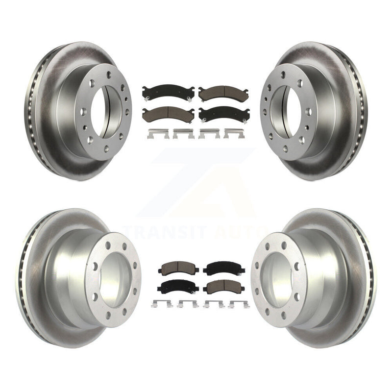 Transit Auto KGC-102315 Disc Brake Kit for 2016 Chevrolet Express 4500 - Front and Rear