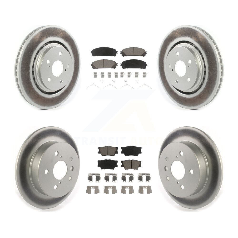 Transit Auto KGC-102318 Disc Brake Kit for 2022 Toyota Camry - Front and Rear