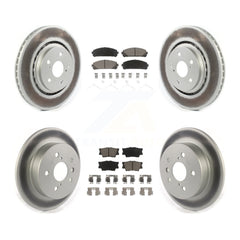 Transit Auto KGC-102318 Disc Brake Kit for 2022 Toyota Camry - Front and Rear