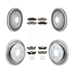 Transit Auto KGC-102320 Disc Brake Kit for 2007 Nissan TITAN - Front and Rear