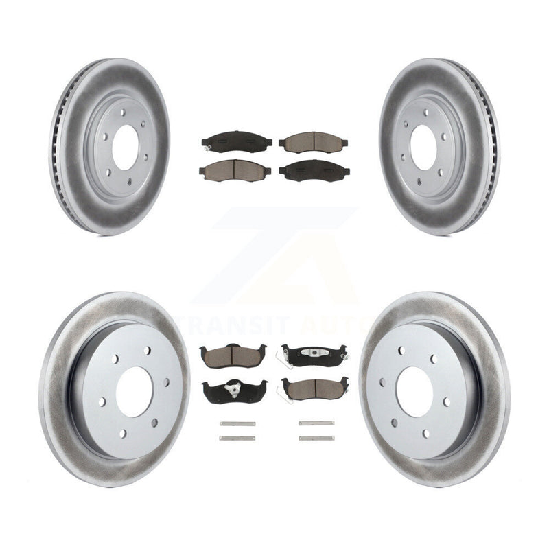 Transit Auto KGC-102320 Disc Brake Kit for 2007 Nissan TITAN - Front and Rear