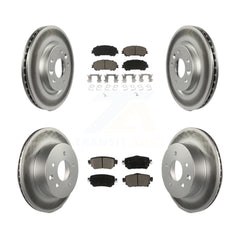 Transit Auto KGC-102322 Disc Brake Kit for 2019 Nissan Rogue Sport - Front and Rear