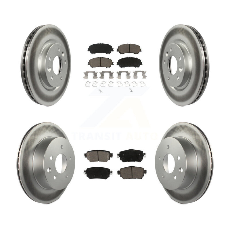 Transit Auto KGC-102322 Disc Brake Kit for 2019 Nissan Rogue Sport - Front and Rear