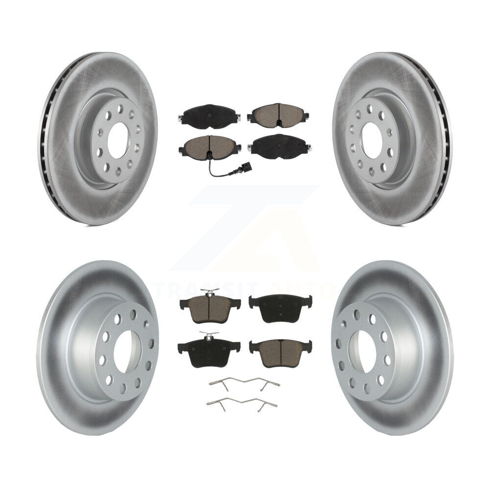 Transit Auto KGC-102325 Disc Brake Kit for 2022-2023 Volkswagen Taos - Front and Rear